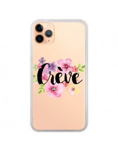 Coque iPhone 11 Pro Max Crève Fleurs Transparente -...