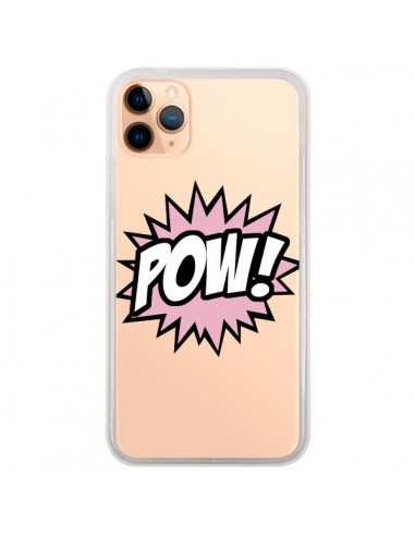 Coque iPhone 11 Pro Max Pow Transparente - Maryline Cazenave