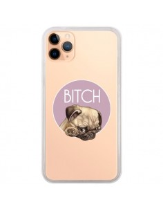 Coque iPhone 11 Pro Max Bulldog Bitch Transparente -...