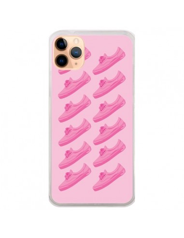 Coque iPhone 11 Pro Max Pink Rose Vans Chaussures - Mikadololo