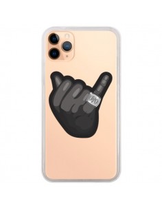 Coque iPhone 11 Pro Max OVO Ring bague Transparente -...