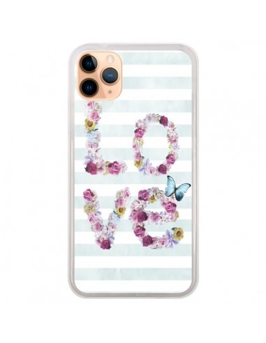 Coque iPhone 11 Pro Max Love Fleurs Flower - Monica Martinez