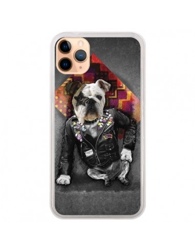 Coque iPhone 11 Pro Max Chien Bad Dog - Maximilian San