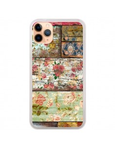 Coque iPhone 11 Pro Max Lady Rococo Bois Fleur -...