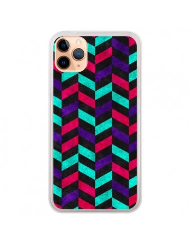 Coque iPhone 11 Pro Max Azteque Geometric Mundo - Maximilian San