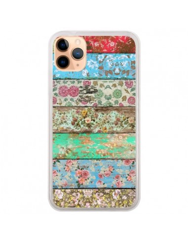 Coque iPhone 11 Pro Max Rococo Style Bois Fleur - Maximilian San