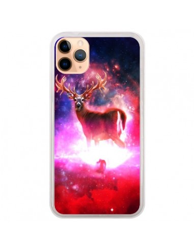 Coque iPhone 11 Pro Max Cosmic Deer Cerf Galaxy - Maximilian San