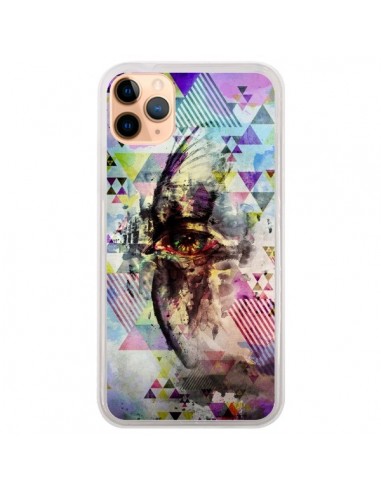 Coque iPhone 11 Pro Max Oeil Triangle Oiseau Cry Bird - Maximilian San