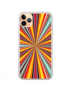 Coque iPhone 11 Pro Max Horizon Bandes Multicolores -...