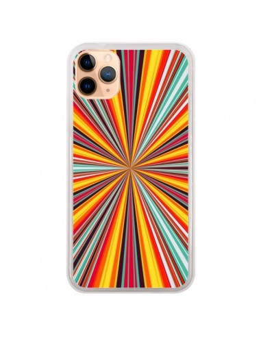 Coque iPhone 11 Pro Max Horizon Bandes Multicolores - Maximilian San