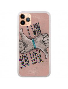 Coque iPhone 11 Pro Max I win You lose - Maximilian San