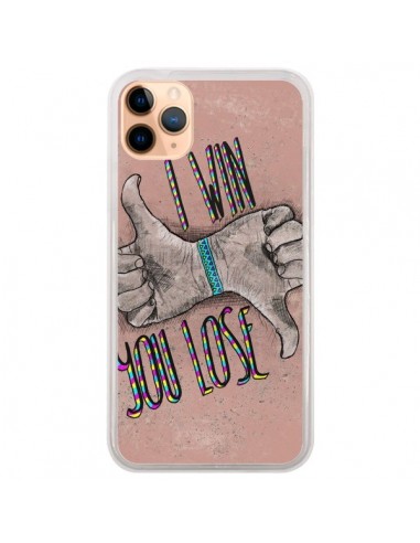 Coque iPhone 11 Pro Max I win You lose - Maximilian San