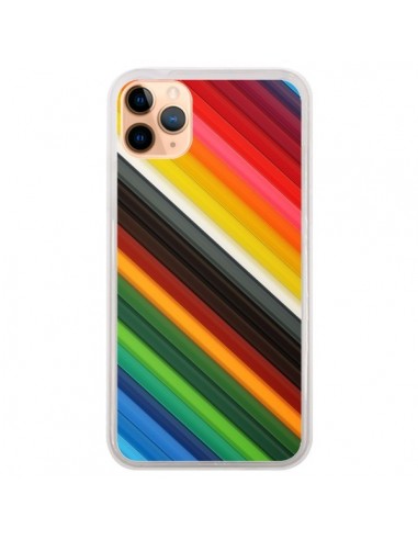 Coque iPhone 11 Pro Max Arc en Ciel Rainbow - Maximilian San