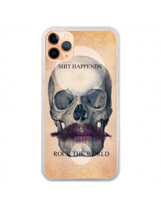 Coque iPhone 11 Pro Max Rock Skull Tête de Mort -...