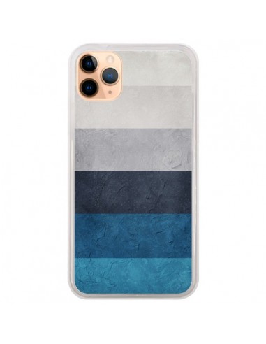 Coque iPhone 11 Pro Max Bandes Horizontales Greece Hues - Maximilian San