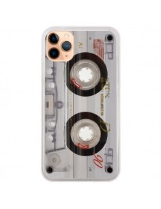 Coque iPhone 11 Pro Max Cassette Transparente K7 -...