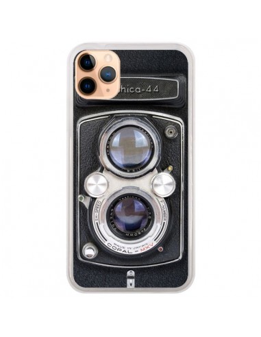 Coque iPhone 11 Pro Max Vintage Camera Yashica 44 Appareil Photo - Maximilian San