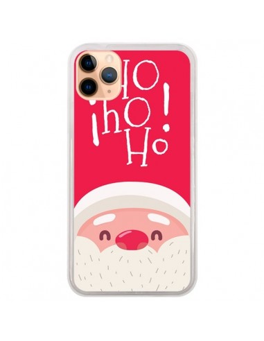Coque iPhone 11 Pro Max Père Noël Oh Oh Oh Rouge - Nico