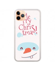 Coque iPhone 11 Pro Max Bonhomme de Neige Merry Christmas...