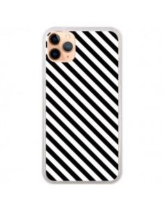 Coque iPhone 11 Pro Max Bonbon Candy Noire et Blanche...