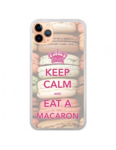Coque iPhone 11 Pro Max Keep Calm and Eat A Macaron - Nico