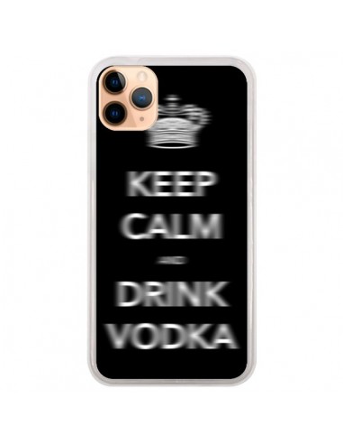Coque iPhone 11 Pro Max Keep Calm and Drink Vodka - Nico