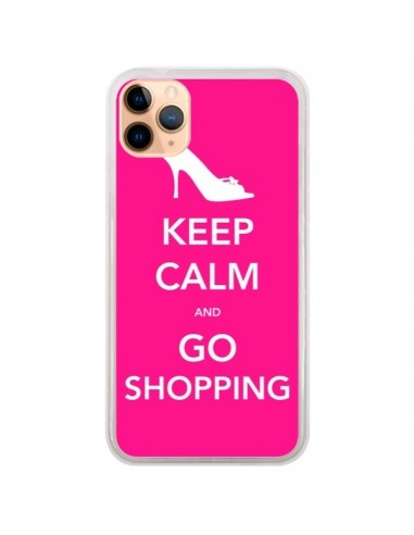 Coque iPhone 11 Pro Max Keep Calm and Go Shopping - Nico