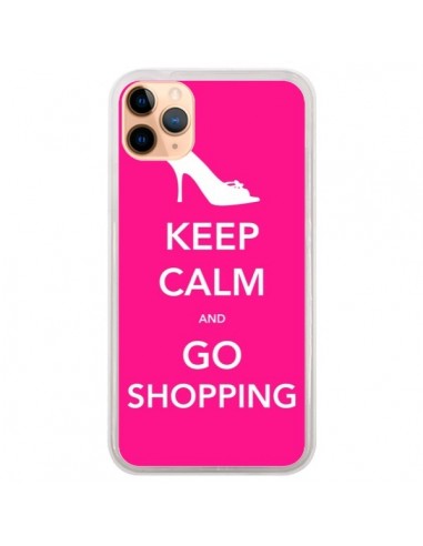 Coque iPhone 11 Pro Max Keep Calm and Go Shopping - Nico