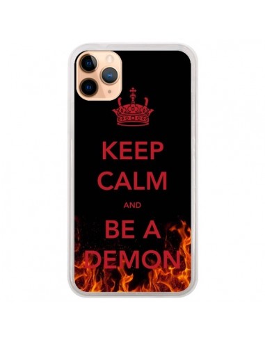 Coque iPhone 11 Pro Max Keep Calm and Be A Demon - Nico