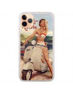 Coque iPhone 11 Pro Max Pin Up With Love From the Riviera...