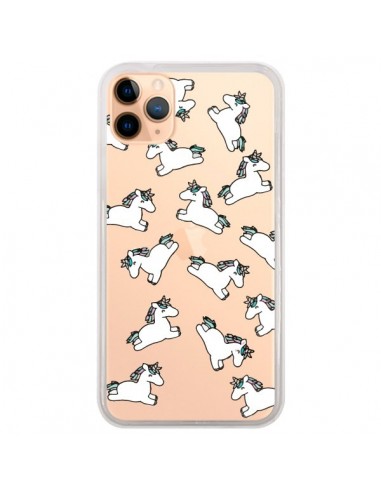 Coque iPhone 11 Pro Max Licorne Crinière Transparente - Nico