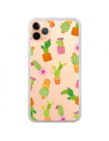 Coque iPhone 11 Pro Max Cactus Méli Mélo Transparente - Nico