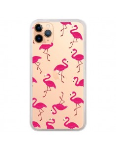 Coque iPhone 11 Pro Max flamant Rose et Flamingo...