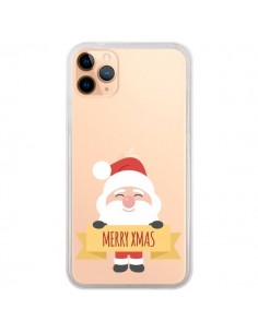 Coque iPhone 11 Pro Max Père Noël Merry Christmas...