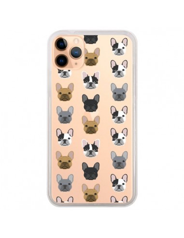 Coque iPhone 11 Pro Max Chiens Bulldog Français Transparente - Pet Friendly