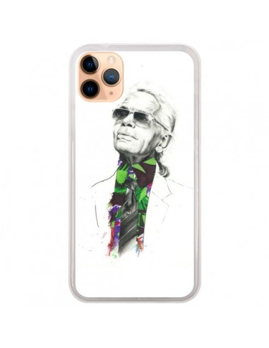 Coque iPhone 11 Pro Max Karl Lagerfeld Fashion Mode Designer - Percy
