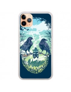 Coque iPhone 11 Pro Max Tête de Mort Nature - Rachel...