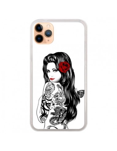 Coque iPhone 11 Pro Max Tattoo Girl Lolita - Rachel Caldwell