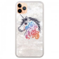 Coque iPhone 11 Pro Max Licorne Muticolore - Rachel Caldwell