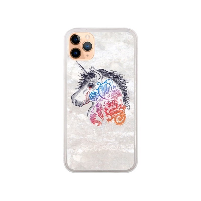 Coque iPhone 11 Pro Max Licorne Muticolore - Rachel Caldwell