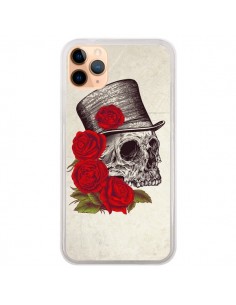 Coque iPhone 11 Pro Max Gentleman Crane Tête de Mort -...