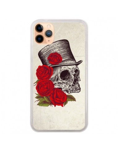 Coque iPhone 11 Pro Max Gentleman Crane Tête de Mort - Rachel Caldwell