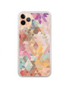 Coque iPhone 11 Pro Max Azteque Pattern Triangles -...