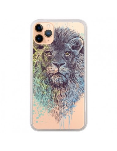 Coque iPhone 11 Pro Max Roi Lion King Transparente - Rachel Caldwell