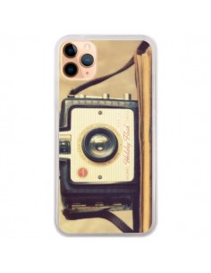 Coque iPhone 11 Pro Max Appareil Photos Vintage Smile - R...