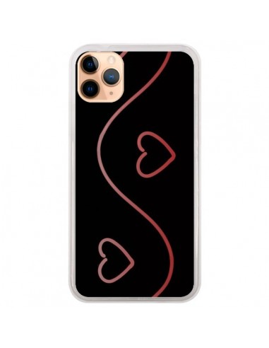 Coque iPhone 11 Pro Max Coeur Love Rouge - R Delean