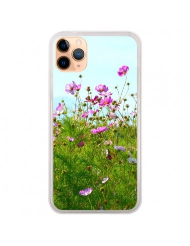 Coque iPhone 11 Pro Max Fleurs Roses Champ - R Delean