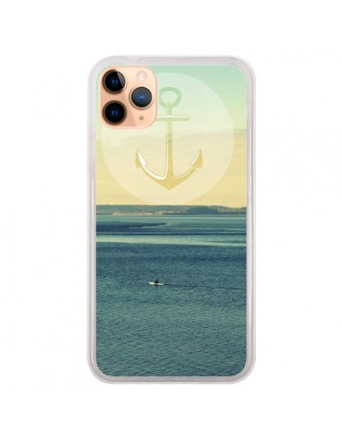 Coque iPhone 11 Pro Max Ancre Navire Bateau Summer Beach Plage - R Delean