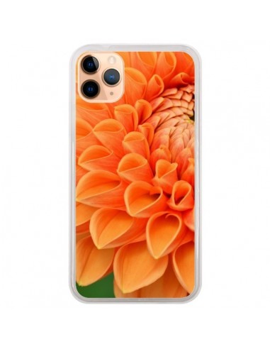 Coque iPhone 11 Pro Max Fleurs oranges flower - R Delean