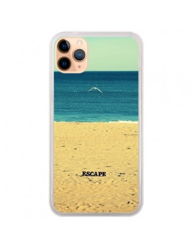 Coque iPhone 11 Pro Max Escape Mer Plage Ocean Sable Paysage - R Delean
